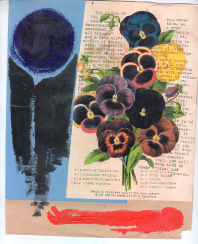 a psychic collage entitled Taoist Sages